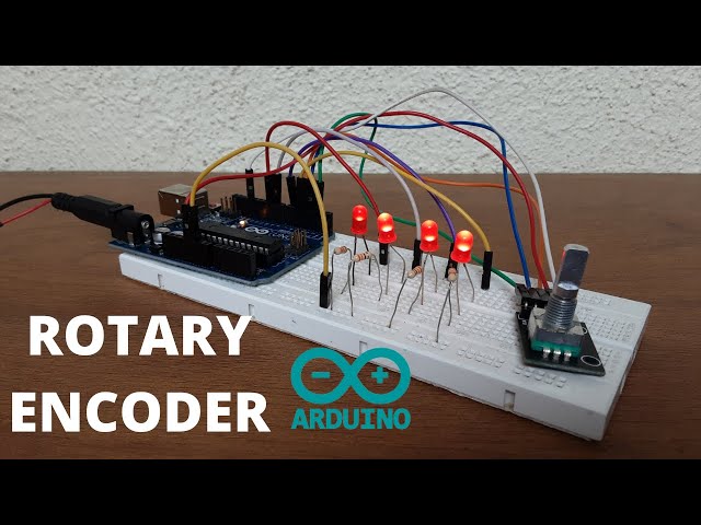 How to control LED brightness with Rotary Encoder and Arduino