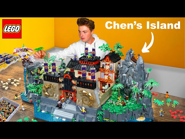 HUGE LEGO Ninjago Chen's Island MOC...