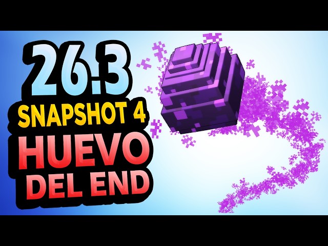 ✅ EGG and NERFED Cushion 👉 Minecraft Snapshot 26.3 4