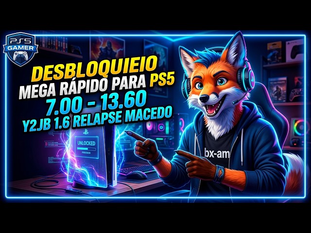 SUPER FAST PS5 UNLOCK 7.00-13.60 Y2JB 1.6 RELAPSE MACEDO