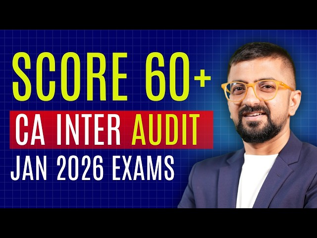 Quick Update For 31st January 2026 CA Inter Audit Exams | Mock Test For All | Neeraj Arora