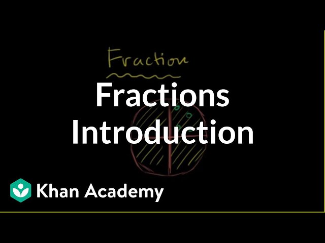 Introduction to fractions