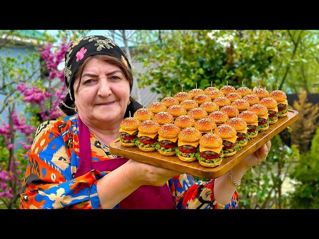 Grandma’s Perfect Bite Sized Mini Burgers - Nobody Could Stop Eating!