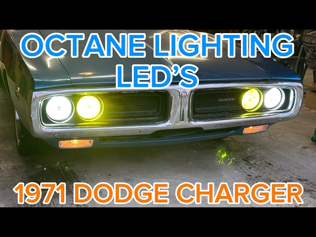 OCTANE LIGHTING INSTALLATION ON 1971 DODGE CHARGER B BODY MOPAR
