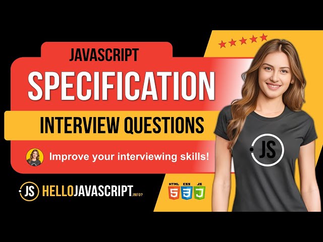 JavaScript Manuals & Specifications: Interview Questions & Answers 📕