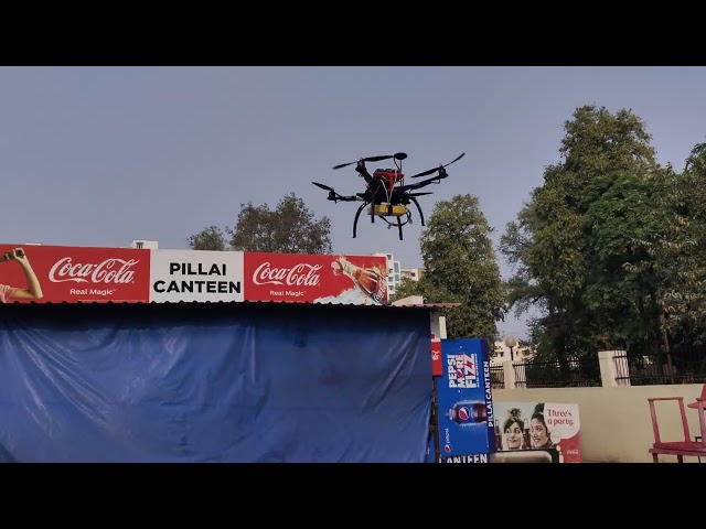 A raspberry-pi controlled Drone using MAVSDK - Basic Takeoff and Land Mission