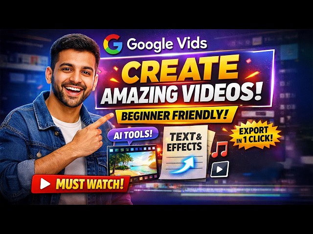 Google Vids Explained, Full Beginner Guide to Video Creation