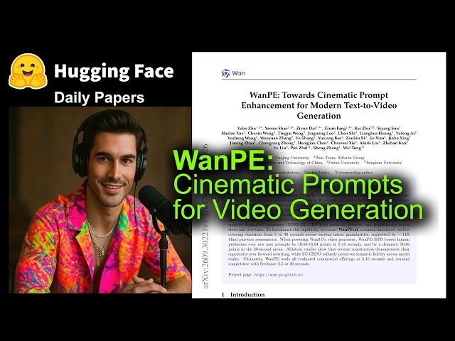 WanPE: Cinematic Prompts for Video Generation