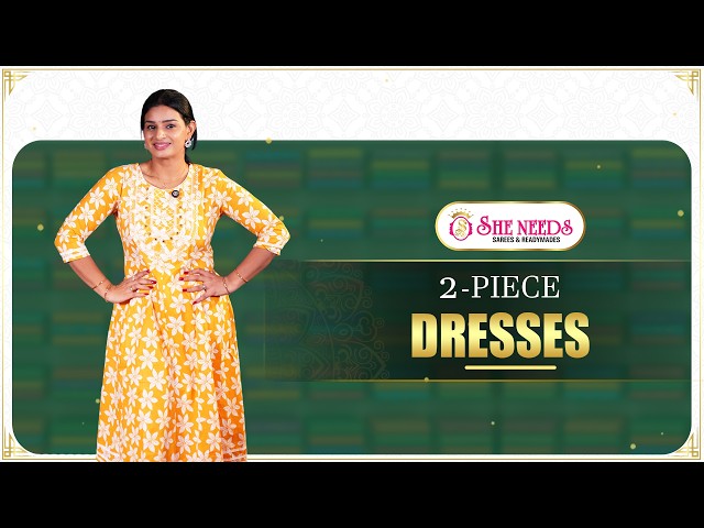 2 Piece Kurti & Dress Collection | Stylish & Trendy Matching Outfits | She Needs Saree World