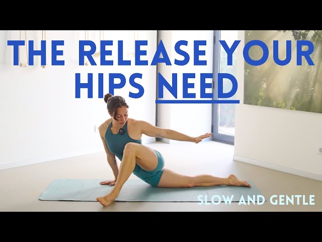 20 Min Hip & Hamstring Stretch Routine | Gentle Release for Tight Hips + Stiff Legs