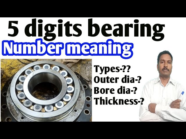 Five digit bearing number meaning | Bearing | 5 digit bearing number meaning explained in Hindi