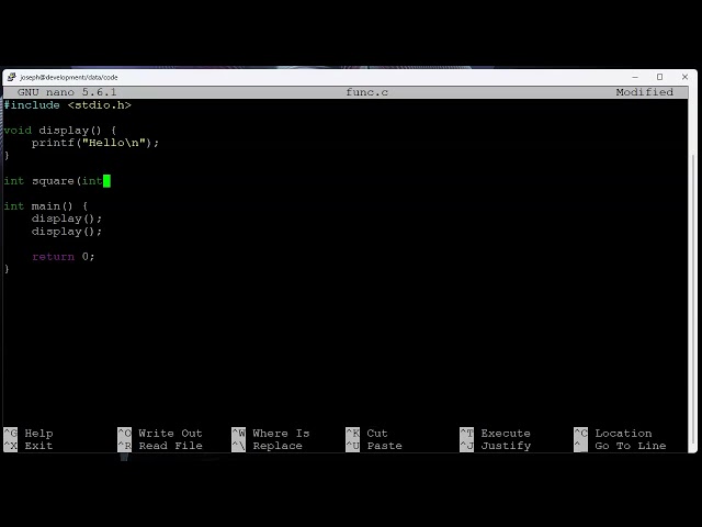 C Programming 017 - Functions