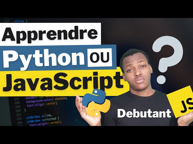 Learn PYTHON or JAVASCRIPT as Beginner Developer