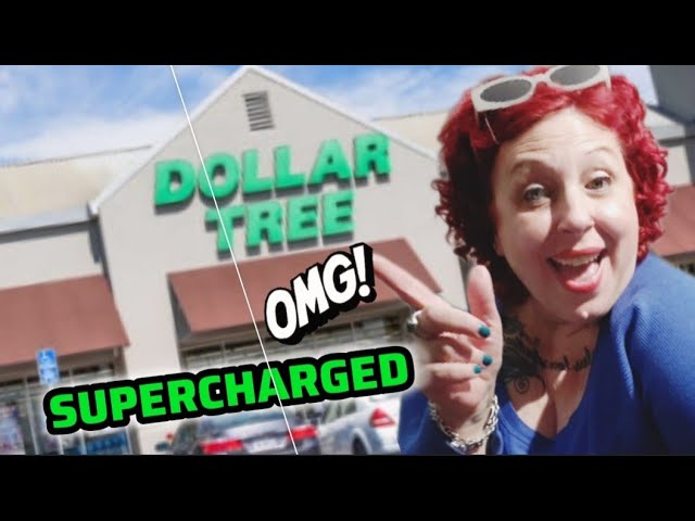 DOLLAR TREE is FILLED WITH SUPERCHARGED FINDS ON THIS SHOPPING SPREE 