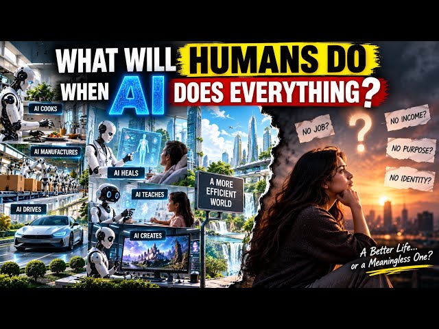 What humans will do when AI does everything?