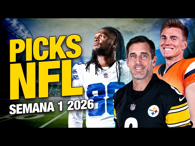 Picks Semana 1 NFL 2026: Todos los Pronósticos de Ulises Harada
