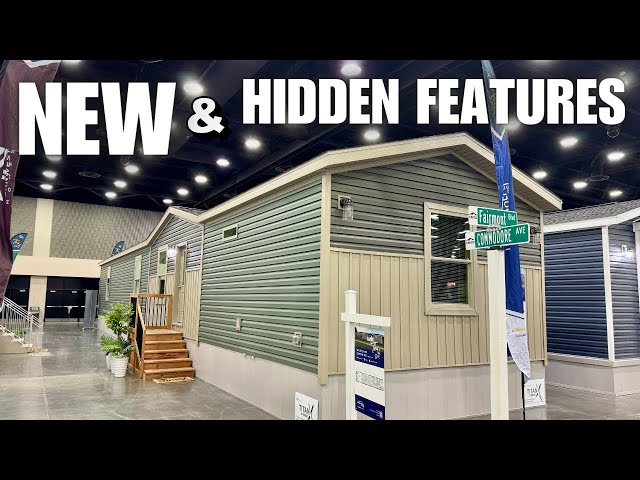 I was BEYOND SURPRISED inside this single wide mobile home! NEW & HIDDEN FEATURES!
