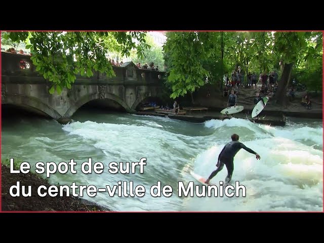City surfing in Munich