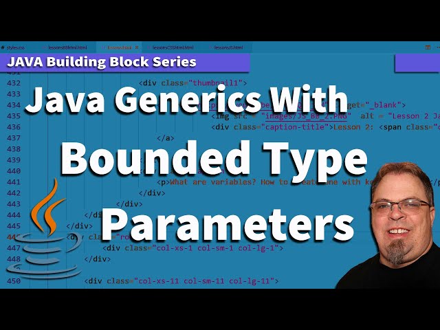 Bounded Type Parameters : What are Java Generics Bounded Type Parameters ?