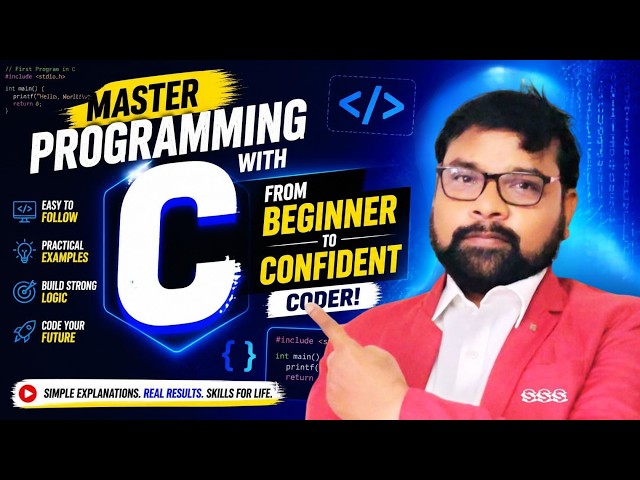 Day 24 C Language Coding  in Telugu | for-loop example programs in C | Factorial | X power Y  etc.,