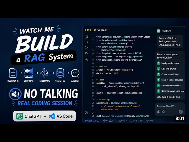 Learn AI Development by Watching a Real Build (Lesson 9 & 10) | RAG Chain + Retriever