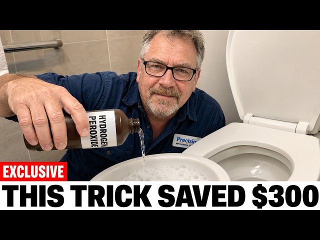 10 Things Plumbers Don't Want You to Know About Hydrogen Peroxide (#4 Saves $300)