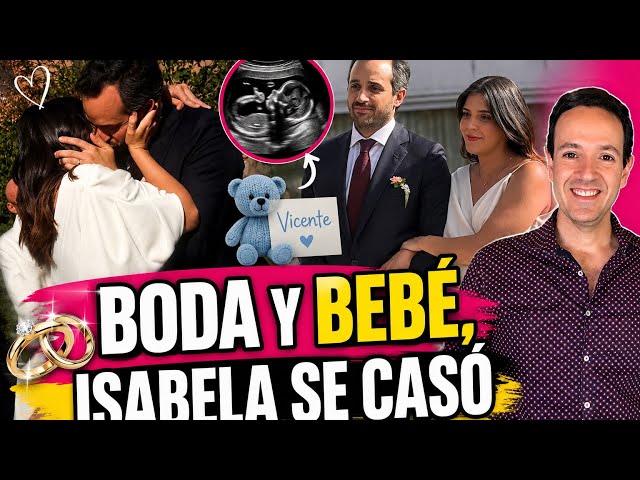 SHE GOT MARRIED! RCN News anchor Isabella Ateortúa is expecting Vicente and had an intimate wedding