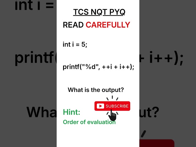 Most Candidates Get This Output Wrong ❌ | TCS NQT Coding