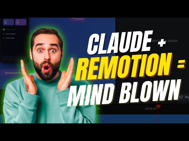 Claude Code + Remotion Skill is MIND BLOWING! (Tutorial)