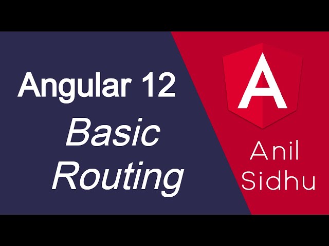 Angular 12 tutorial #39 Basic Routing