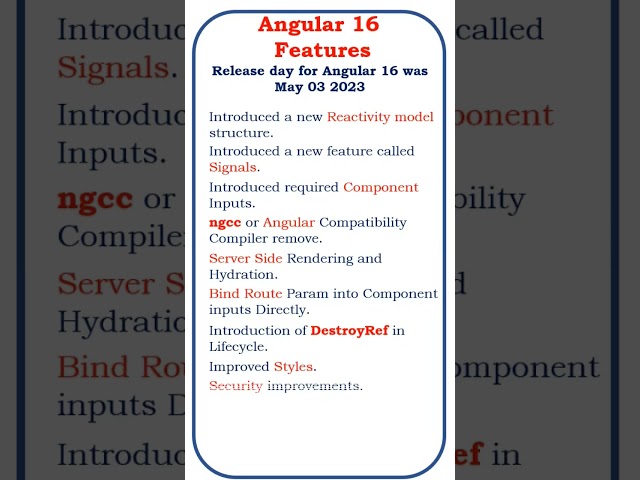 Angular 16 Features @ensolutions5210 #developer #angular15 #angular2 #angularjs #angular8