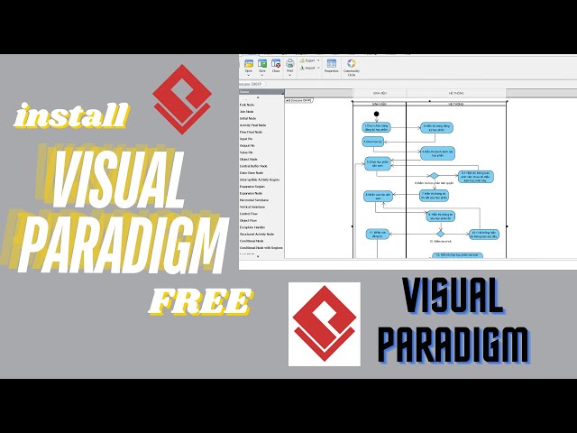 Hướng Dẫn Cài Đặt Visual Paradigm Hoàn Toàn MIỄN PHÍ - Install Visual Paradigm Community FREE