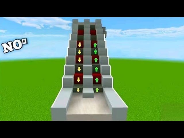 How to Build an Automatic Elevator Staircase in Minecraft! 🚀