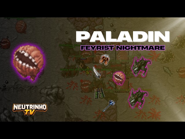 PALADIN LEVEL 100+ MAKING INSANE PROFIT AT MINI ROSHAMUUL AFTER THE TIBIA VOCATION BALANCE
