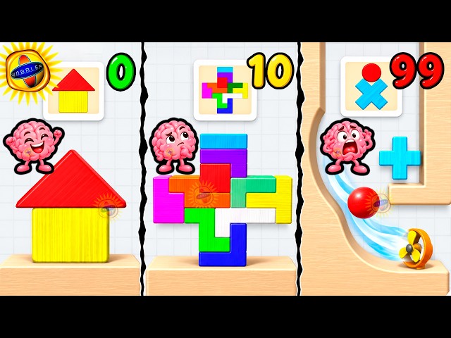 🌞50 LEVELS OF PHYSICS PUZZLES VS MY BRAIN! - Color Block Builder