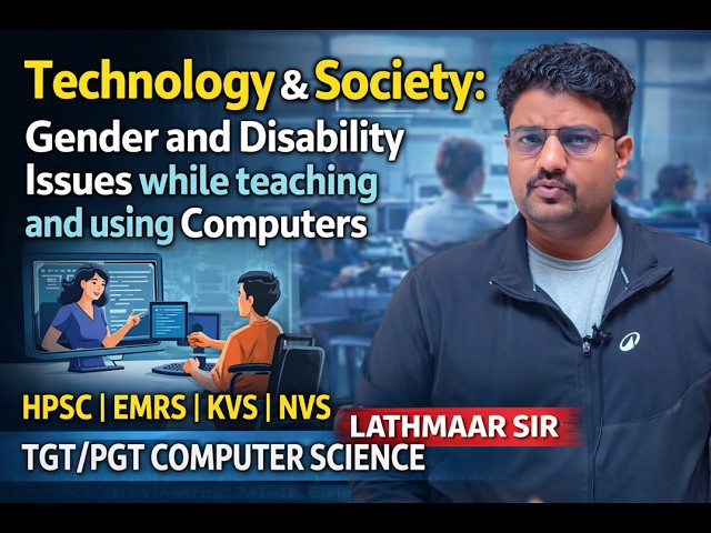 9. Technology  Society Gender and disability issues while teaching and using computers | HPSC EMRS