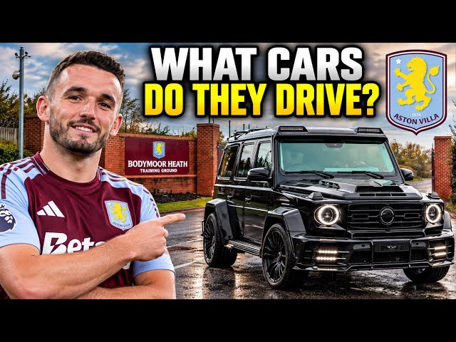 What Cars Do Aston Villa Players Drive To Training?! 