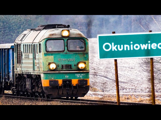 Chasing a powerful M62 locomotive with freight train!
