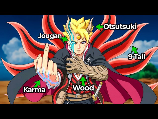 Boruto All Power Explained and He Is Too Strong