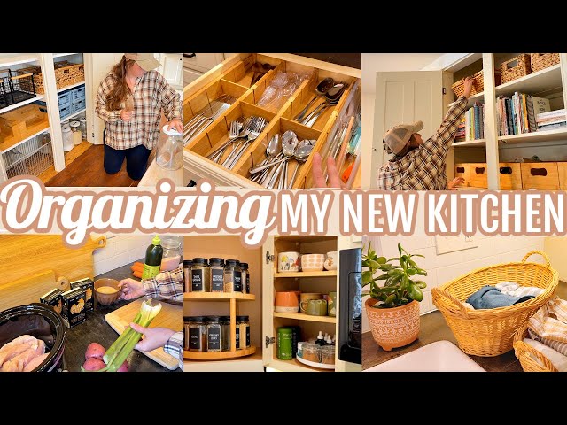 Huge Organizing Project In My New Kitchen! 🪴