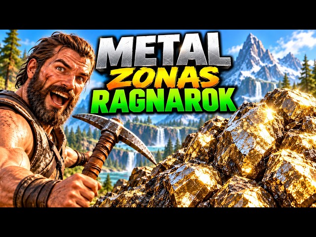 WHERE TO FIND METAL in RAGNAROK 6 Locations ARK Survival Evolved