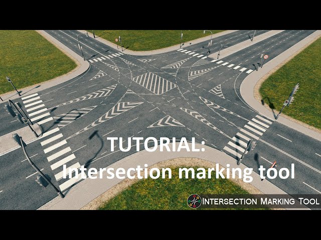 Tutorial Intersection Marking Tool PT-BR