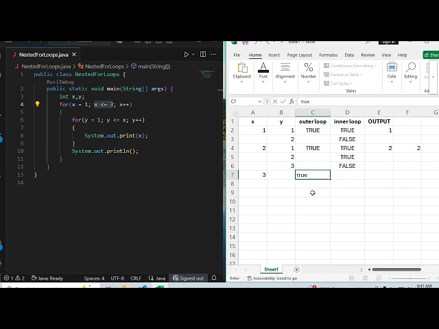 Java Nested For Loops Explained Part 7