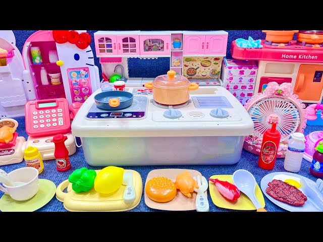 12 Minutes Satisfying with Unboxing Automatic Kitchen Appliance Playset ASMR | Review Toys