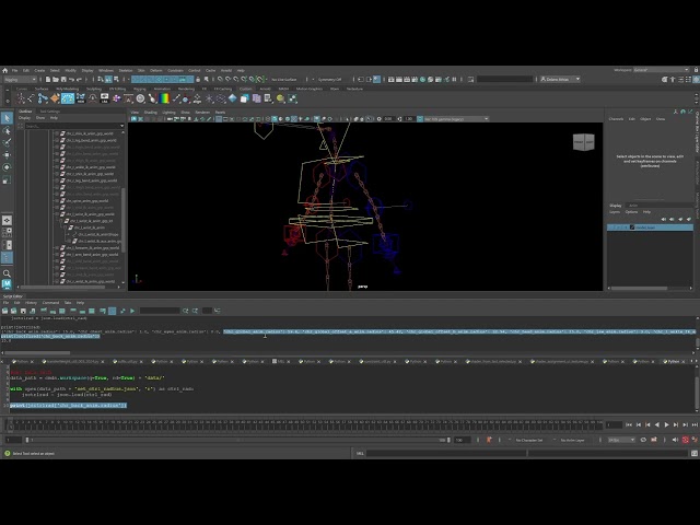 Restoring Control Sizes With Python And JSON Data In Maya - Lesson 02