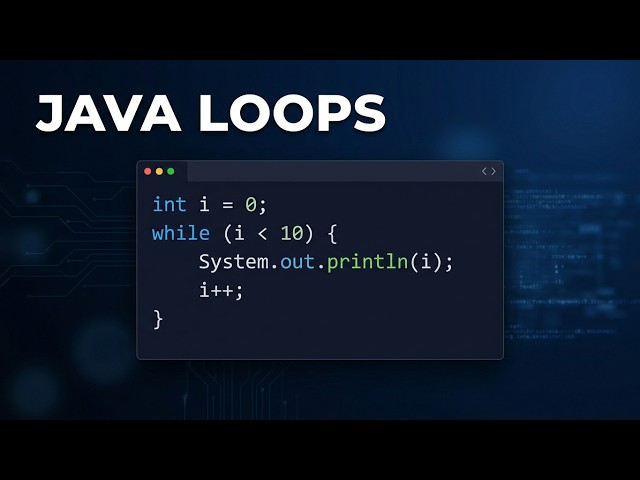 3.2 Loops in Java