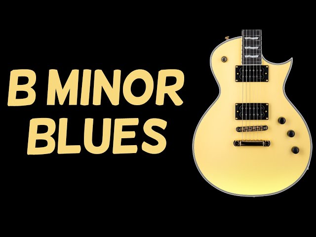 Sad Slow Blues Backing Track In B Minor