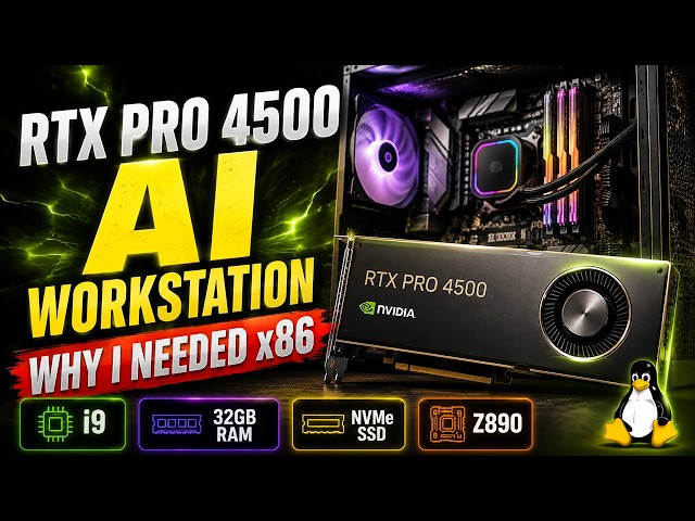 RTX PRO 4500 AI Workstation Build — Why I Needed x86