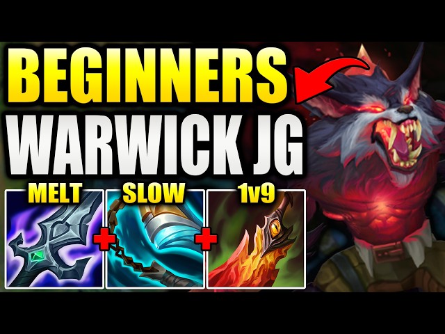 How to WARWICK JUNGLE For BEGINNERS In S16! (Full Guide)