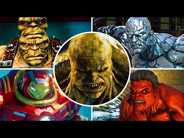 The Incredible Hulk - All Bosses & Ending + Cutscenes (4K 60FPS)